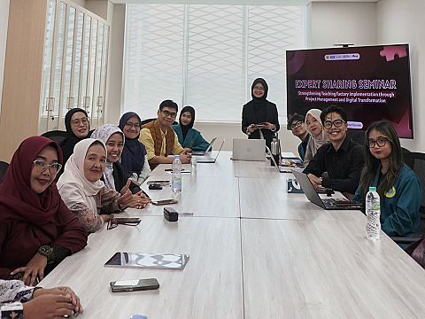 Sharing Seminar: Strengthening Teaching Factory Implementation through Project Management and Digital Transformation